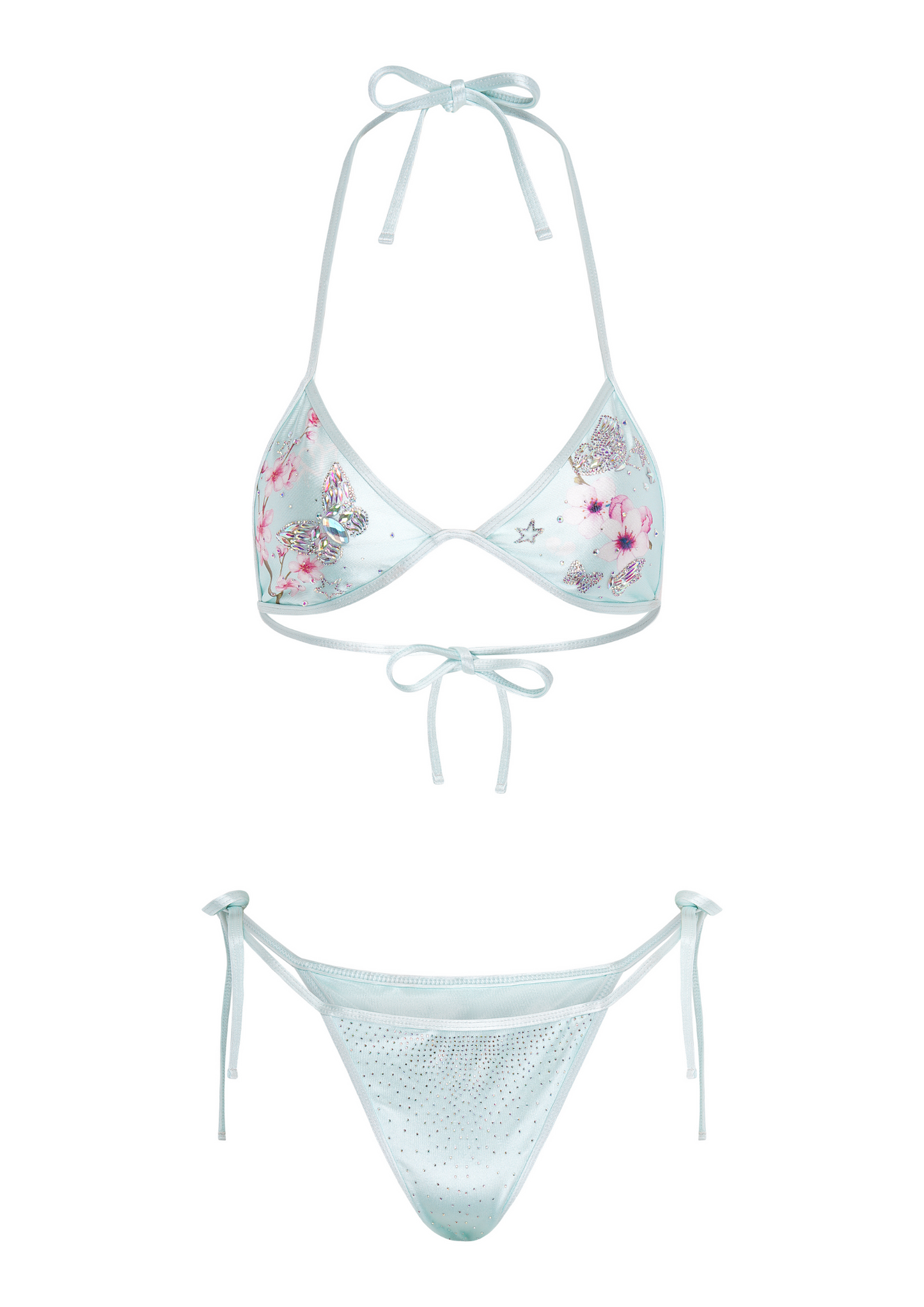 The Butterfly Bikini in Mint