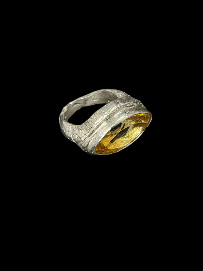 Burnt Saaiqa Ring
