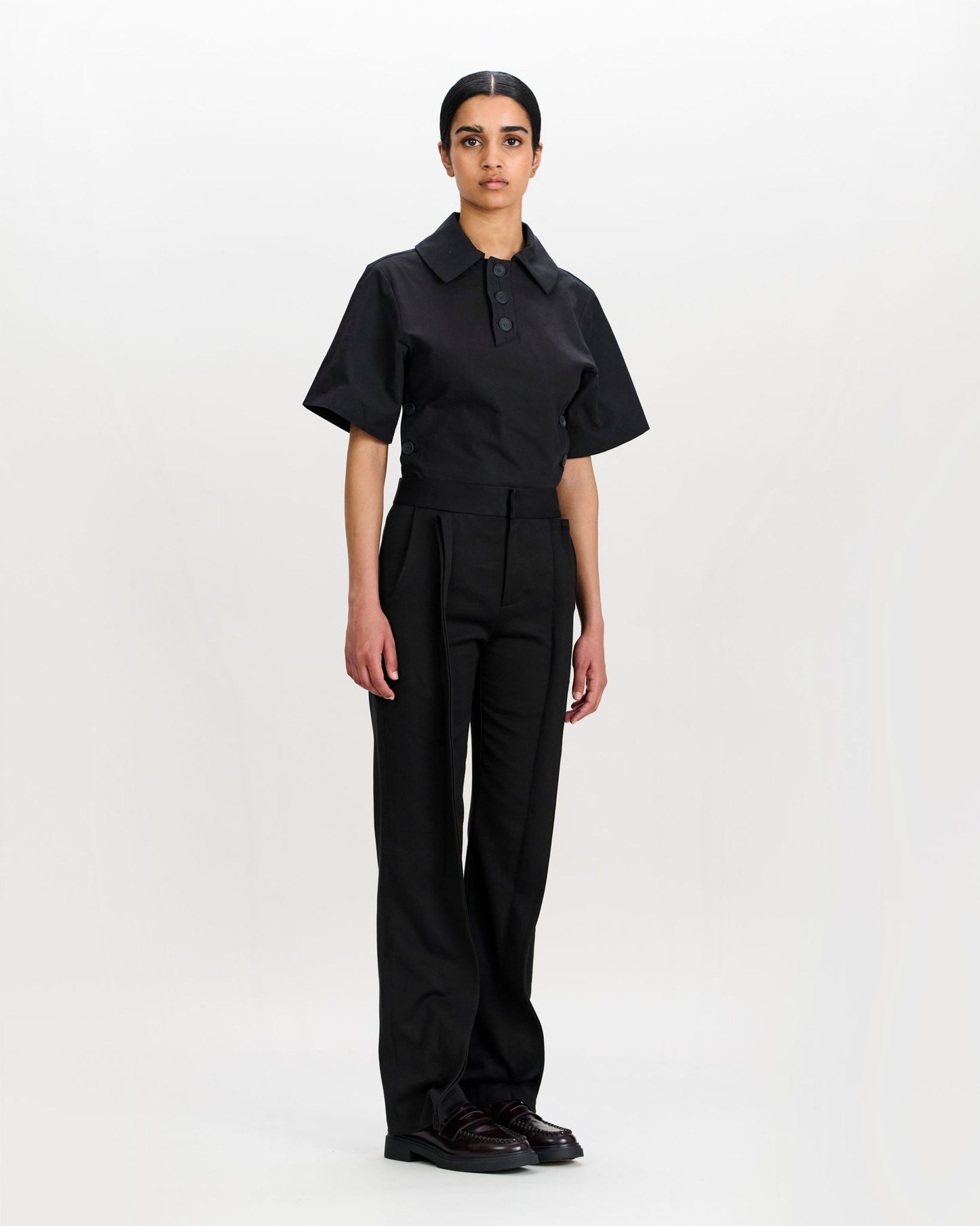 Felix Trousers Charcoal Black