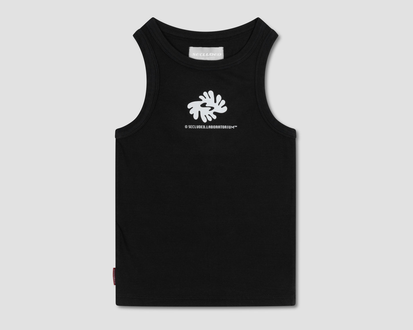Ribbed Tank Top Black
