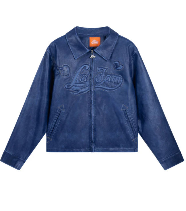 Blue Distressed Jacket