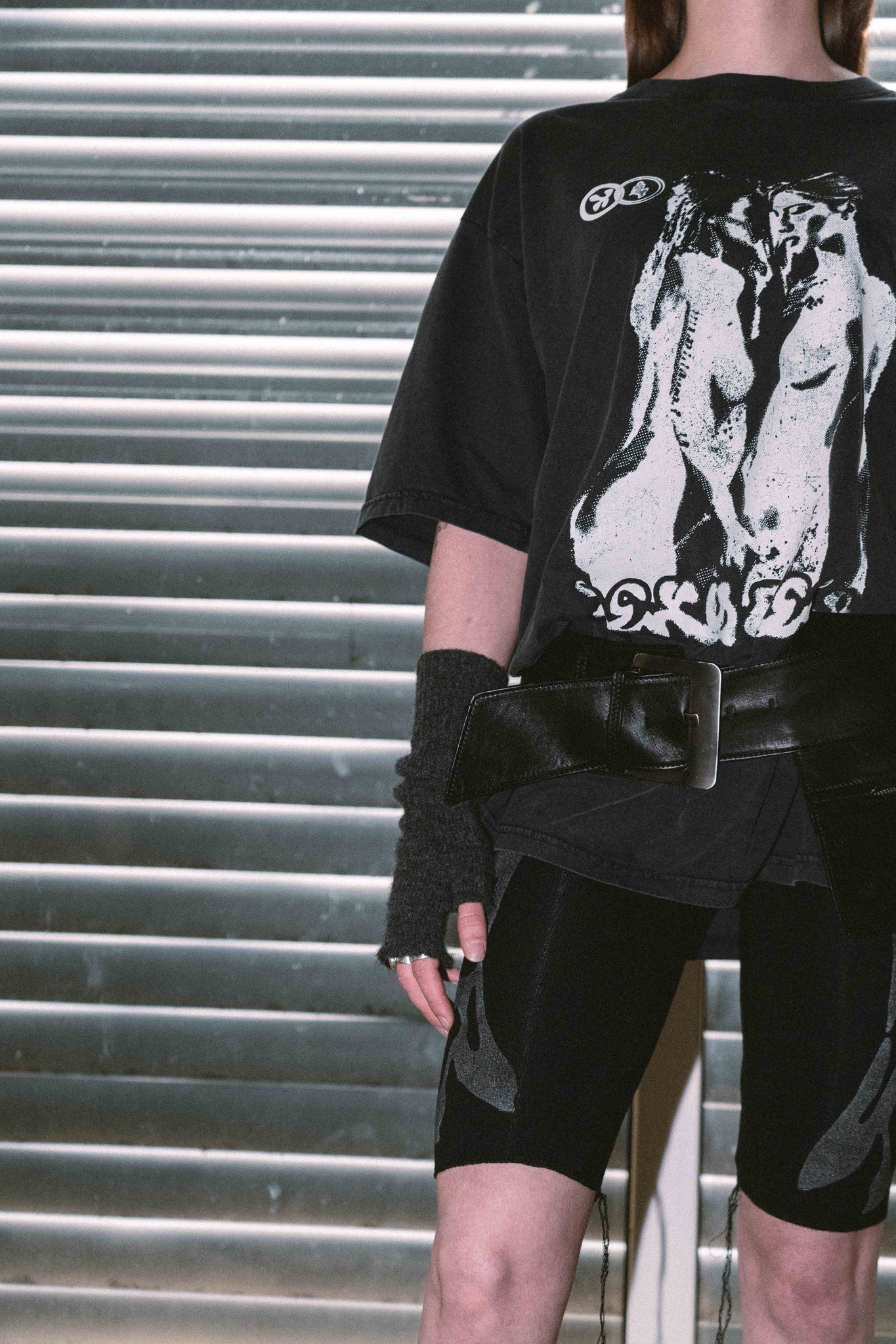 Dark Grey Tee Girls