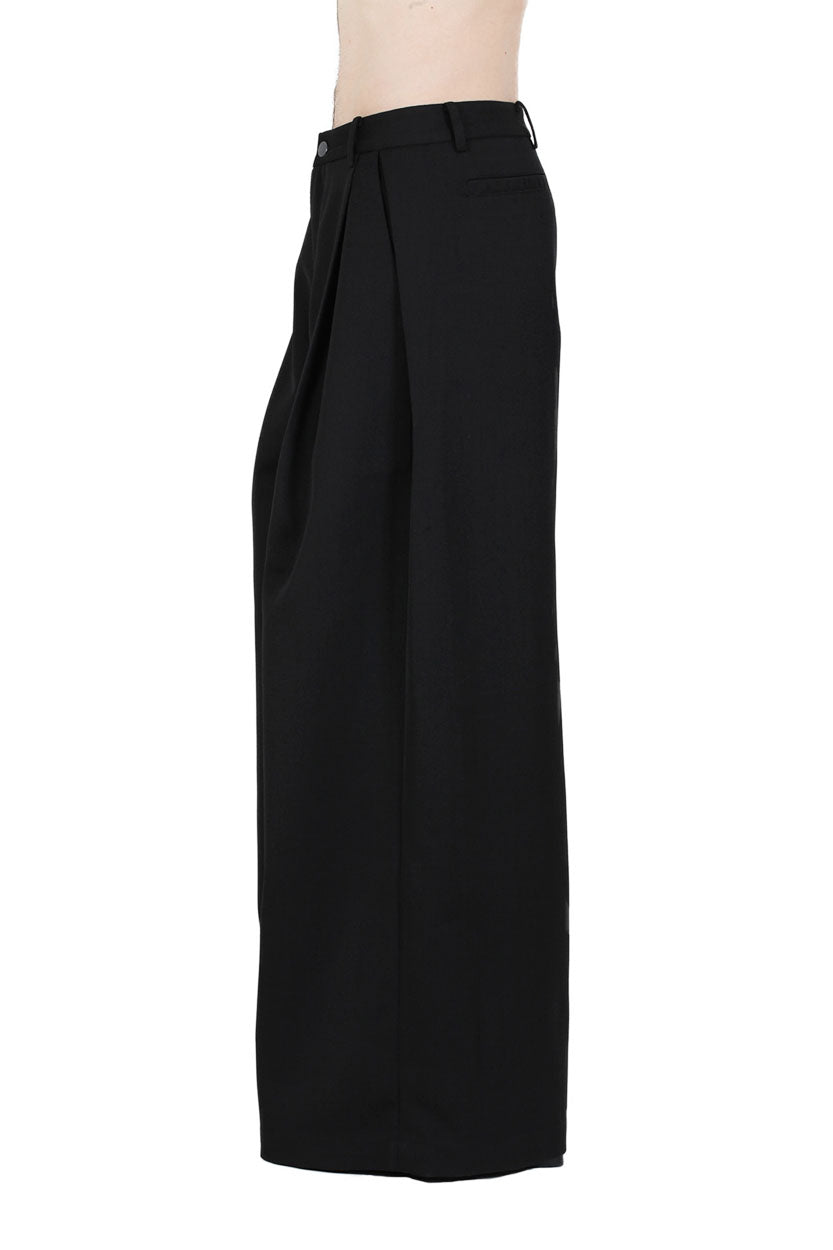 Volume Pleated Pants