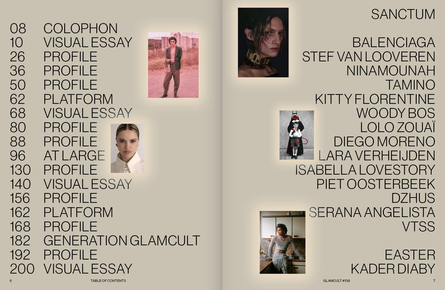 Glamcult #138 THE SANCTUM ISSUE