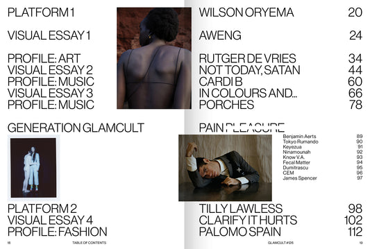 Glamcult #126 THE PAIN ISSUE