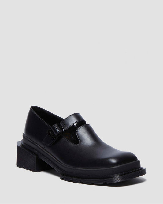 Maybole Square Toe Mary Jane Black