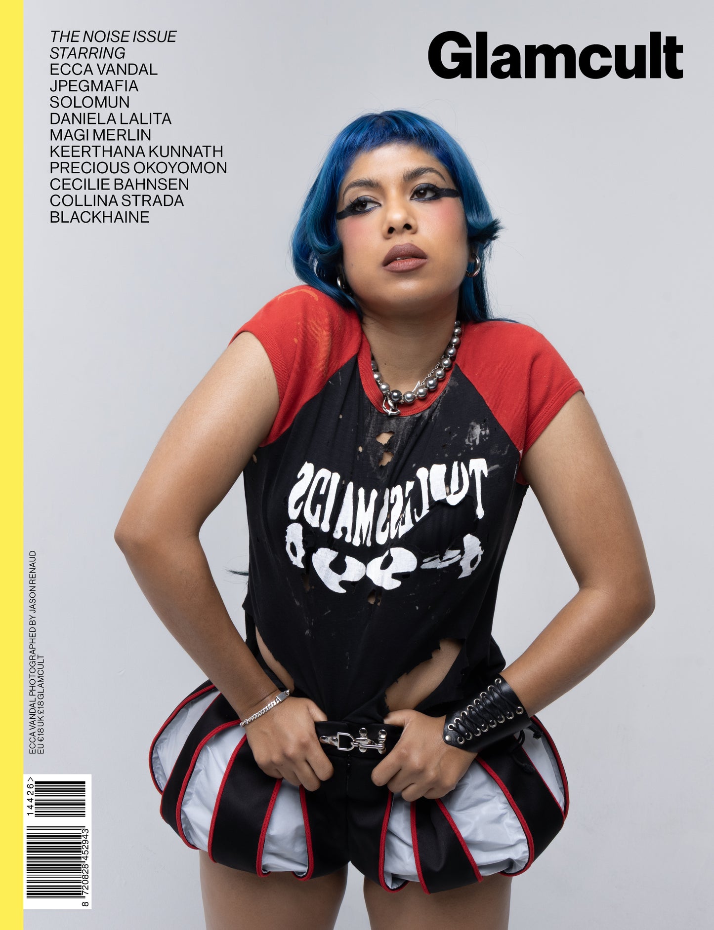 Glamcult #144 THE NOISE ISSUE with ECCA VANDAL (Pre-order)