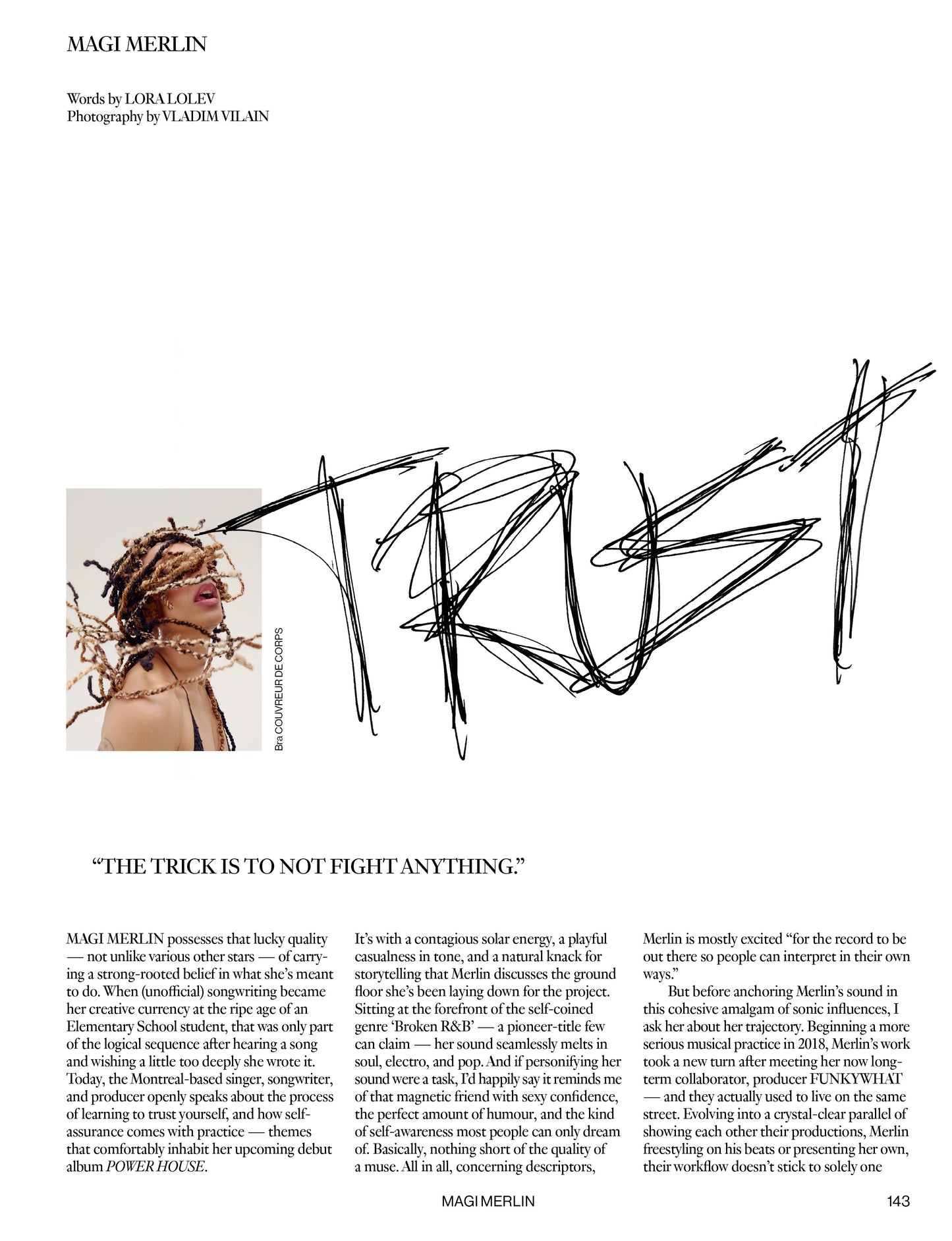 Glamcult #144 THE NOISE ISSUE with ECCA VANDAL (Pre-order)