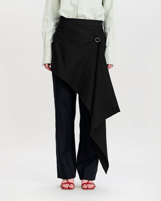 Storm Skirt Charcoal Black