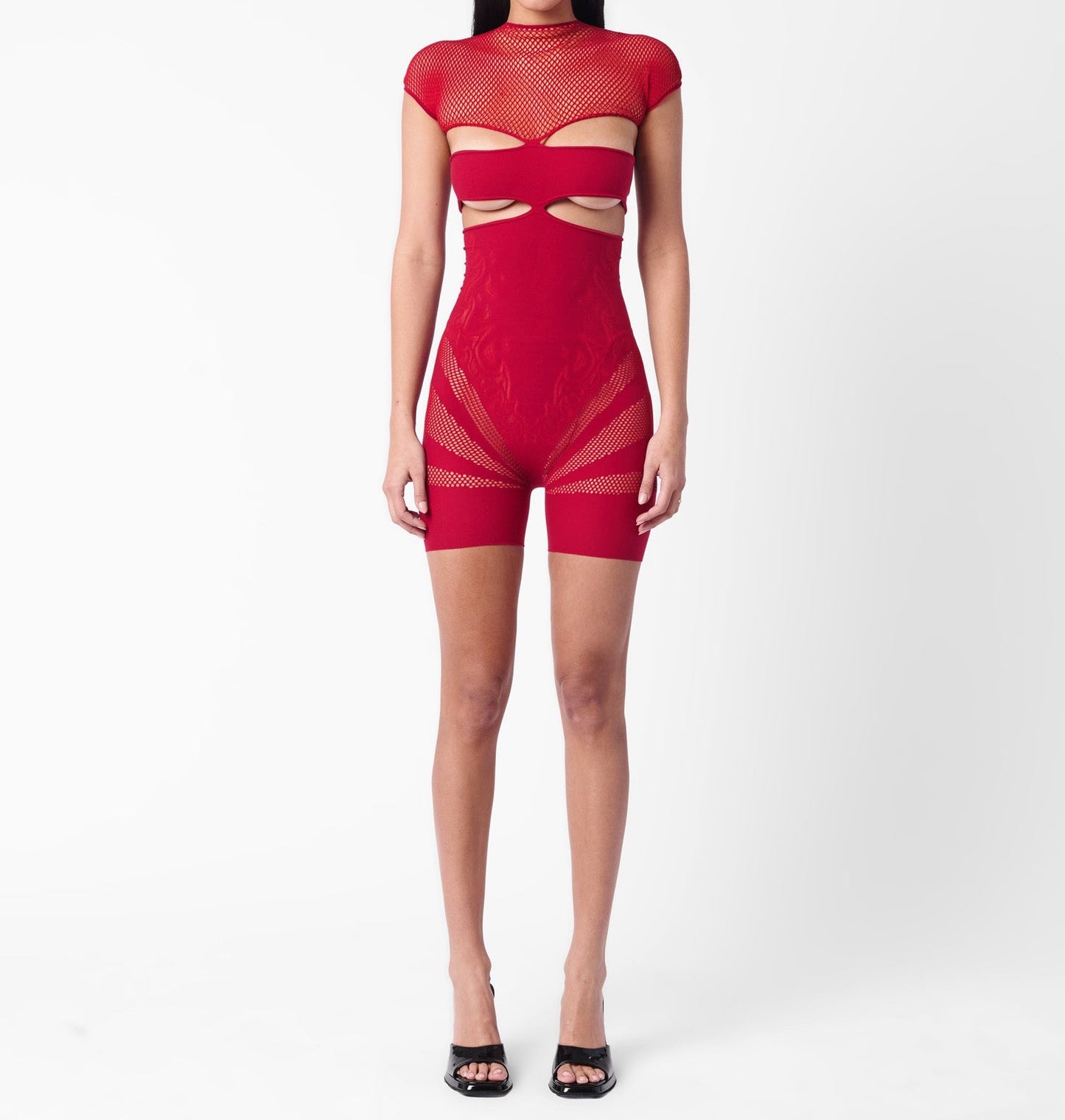 Pollard Playsuit Red