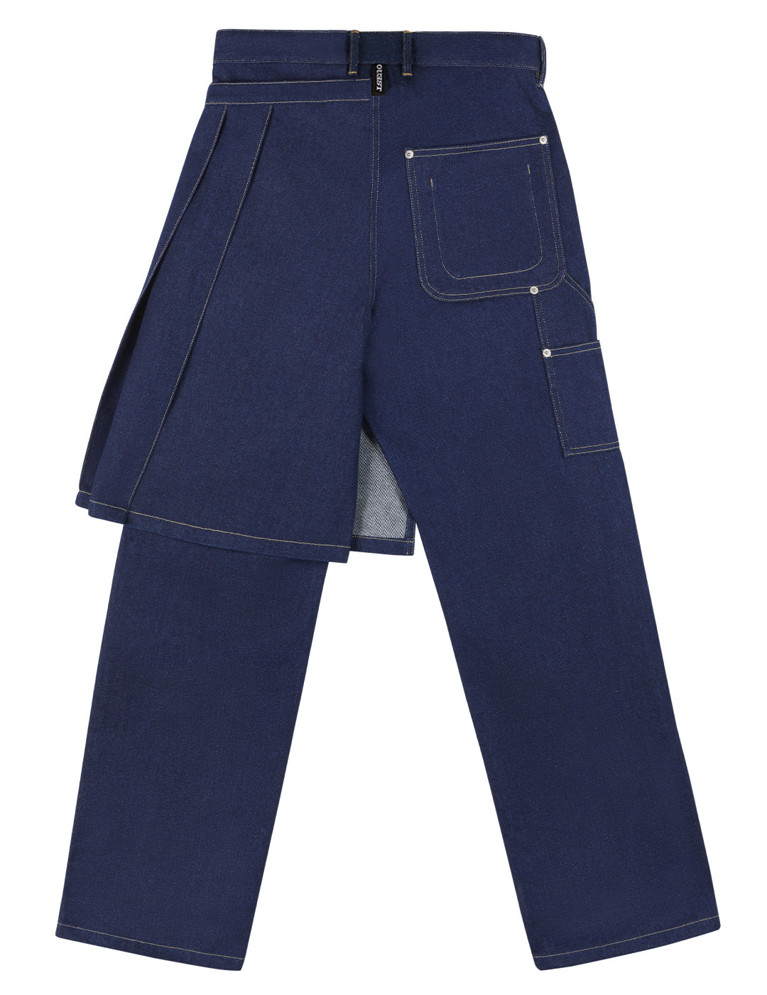 The Apron Pants in Indigo Denim