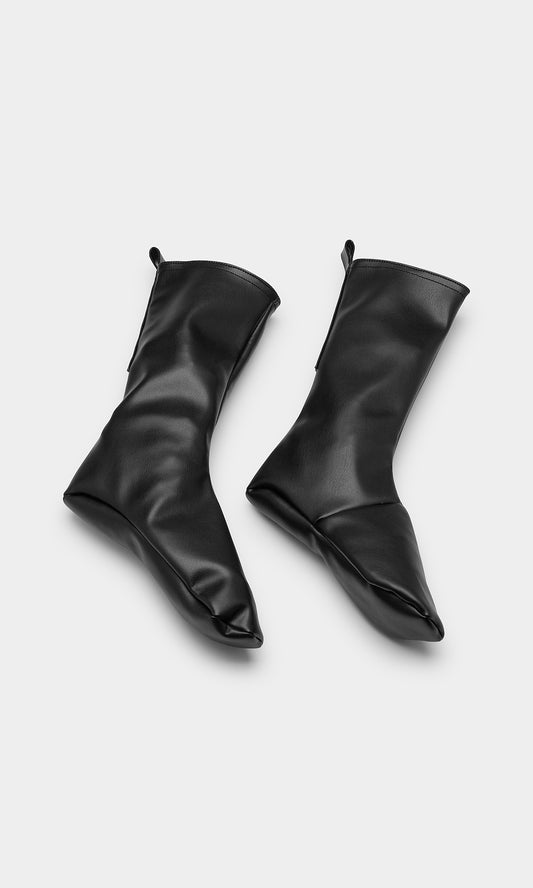 Vegan Leather Socks