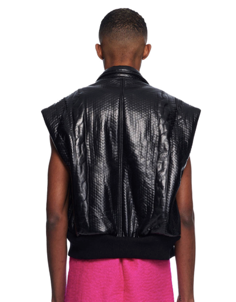 Leather Bonded Vest