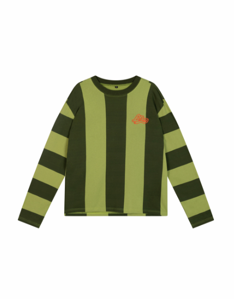 Green Striped Longsleeve