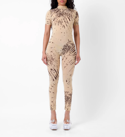 Knockout Jumpsuit Zebra