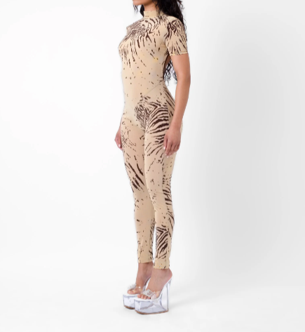 Knockout Jumpsuit Zebra