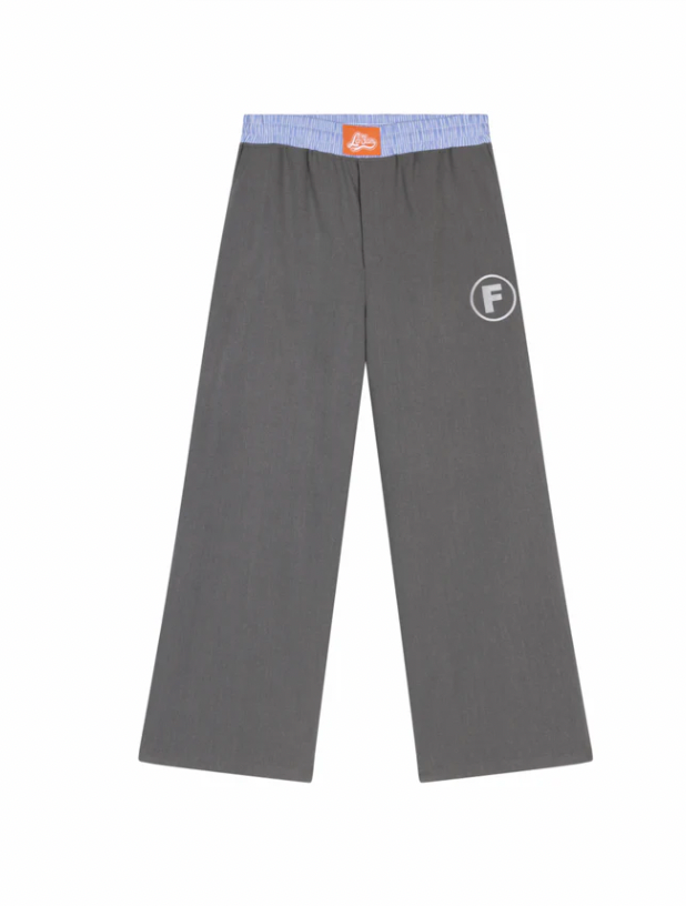 Fancy Boxer Trouser Grey