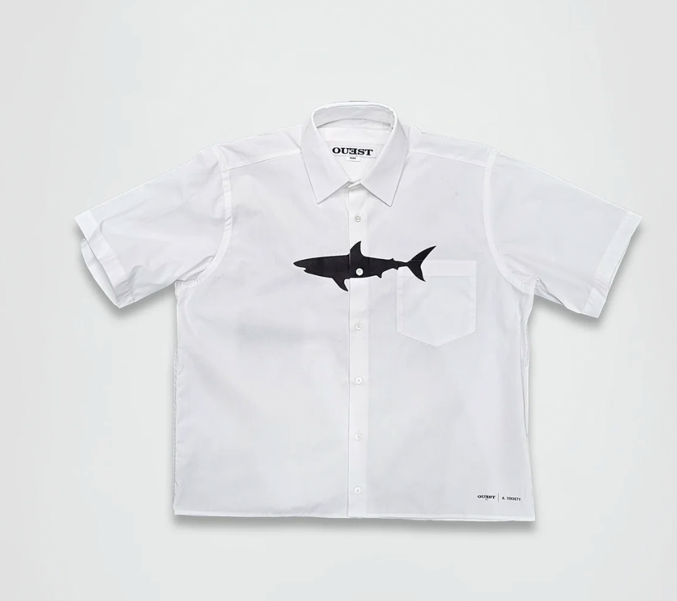 The Shark Short Sleeve Shirt OUEST X A.SOCIETY