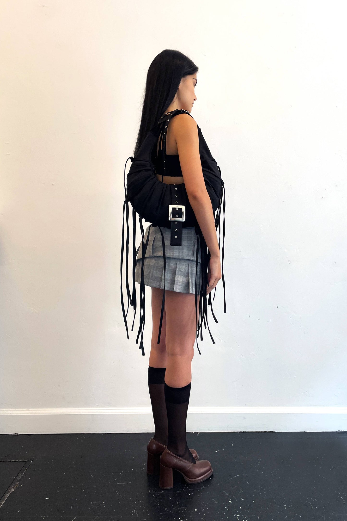 Boned Bustle Bag
