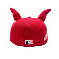 Demon Fitted Red Cap