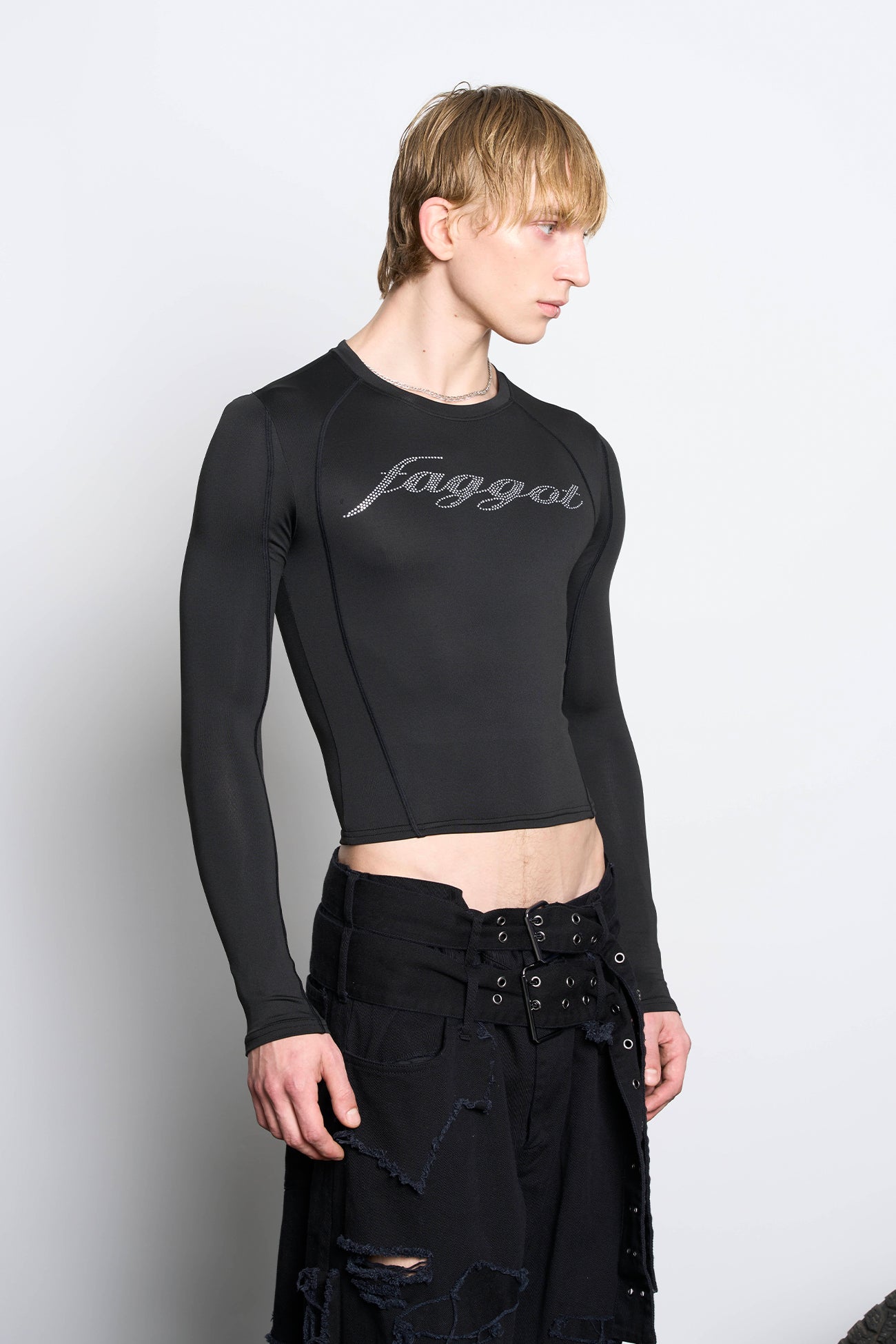 Faggot Longsleeve Black