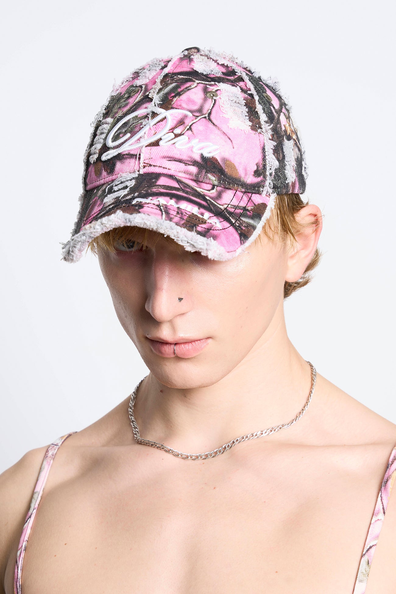 Diva Distressed Cap