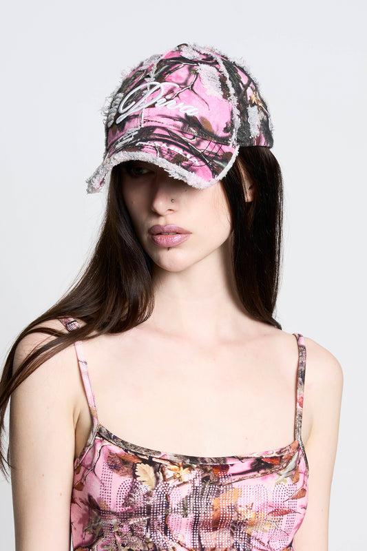 Diva Distressed Cap